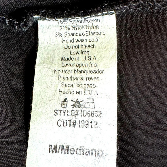 “Your Little Black Dress” Medium by Lovely Day. Pleated bust & Peplum w/V-neck - Picture 10 of 10